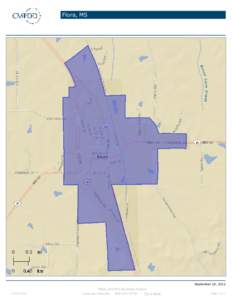 Flora, MS  September 20, 2012 ©2012 Esri  Made with Esri Business Analyst