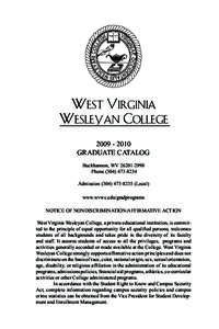 Graduate Catalog 2009.indd