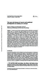 Cambridge Review of International Affairs, Volume 22, Number 1, March 2009 Downloaded by [University of Sussex Library] at 05:32 13 November[removed]The uses and misuses of uneven and combined