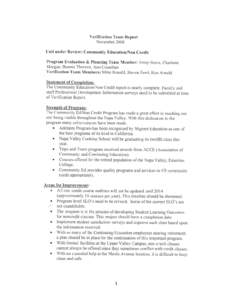 Microsoft Word - Com. Ed Non Credit PEP Report.doc