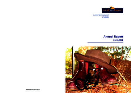 Printer, please insert new logo  Annual Report 2011–2012  Photo 1 – front page (no caption)