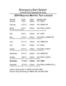 Microsoft Word[removed]EAS Central Ohio RMT SCHEDULE (2).doc