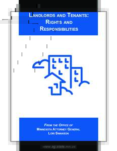 Landlords and Tenants: Rights and Responsibilities From the Office of Minnesota Attorney General