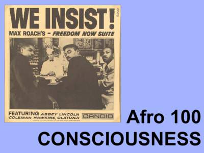 Afro 100 CONSCIOUSNESS Marvin Gaye  Buzz group time