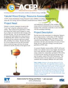 Acoustic Doppler Current Profiler / Yakutat City and Borough /  Alaska / Surface wave / Acoustic release / Alaska / Geography of Alaska / Geography of the United States / Technology / Energy conversion / Wave power