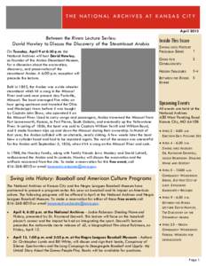 National Archives News April 2013