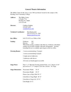 Microsoft Word - General Theatre Information.doc