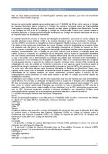 Decreto-Lei n.º [removed]de 12/11, DR n.º 262 Série I-A (Ver no final deste documento as modificações sofridas pelo diploma, que não se encontram refletidas nesta versão original) No uso da autorização legislati