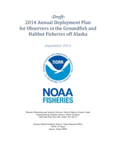 Draft 2014 Annual Deployment Plan