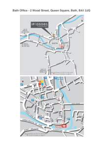 Bath Office - 2 Wood Street, Queen Square, Bath, BA1 2JQ  Directions: By car - Head for the centre of Bath and park in one of the car parks indicated on the map. Details of car parking and the charges can be found throu