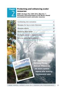 Chapter  2 Protecting and enhancing water resources
