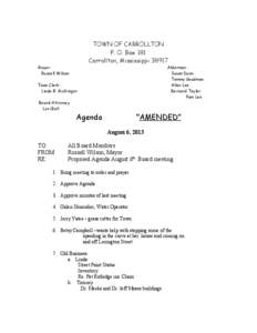 Carrollton / Allen / Agenda / Meetings / Dallas – Fort Worth Metroplex / DeSoto /  Texas