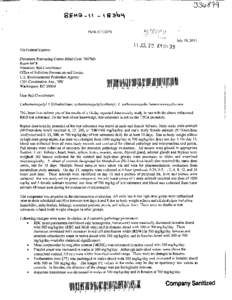 8EHQ-11-18364B  TSCA 8(e) Notice