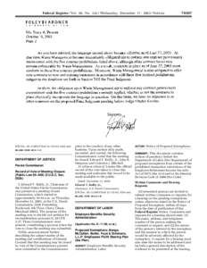 Federal Register / Vol. 68, No[removed]Wednesday, December 17, [removed]Notices  BILLING CODE 4410–11–C DEPARTMENT OF JUSTICE Parole Commission