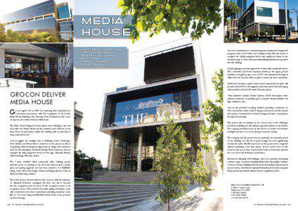MEDIA HOUSE MAIN CONSTRUCTION COMPANY : Grocon