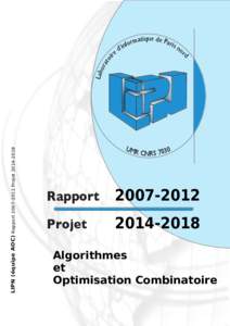 or  LIPN (équipe AOC) RapportProjetLa b ora