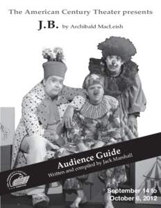 The American Century Theater presents  J.B. by Archibald MacLeish
