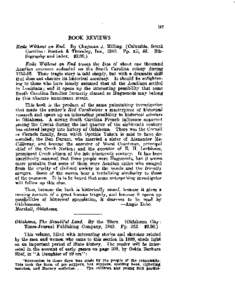 BOOK REVIEWS E.& Without an E d . By Chapman J. Milling. (Columbia, South Carolina: Bostick & Thornley, Inc., 1943. Pp. xii, 88. Bibliography and index. $2.00. )