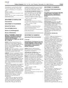 Federal Register / Vol. 71, No[removed]Tuesday, December 19, [removed]Notices Amendment 2 can be found at http:// www.fsa.usda.gov/daco/cotton.htm. Signed at Washington, DC, December 6, 2006. Teresa C. Lasseter,