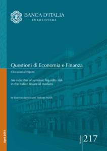 QEF_An Indicator of Systemic Liquidity Risk in the Italian Financial Markets