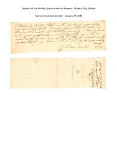 Affidavit of Benjamin Grable, Jr