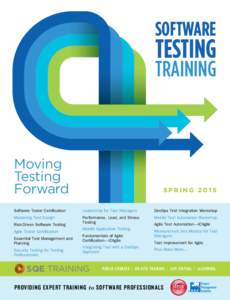 SOFTWARE  TESTING TRAINING