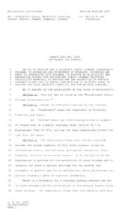 MISSISSIPPI LEGISLATURE  REGULAR SESSION 1999 By: Senator(s) Posey, Woodfield, Dearing, Scoper, Harvey, Thames, Huggins, Stogner