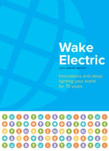 Wake ElectricA N N UA L R E P O RT Innovations and ideas lighting your world