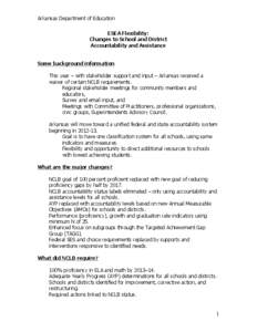 107th United States Congress / Education policy / No Child Left Behind Act / Adequate Yearly Progress / PARCC / Achievement gap in the United States / Turnaround model / School Improvement Grant / Education / Standards-based education / Linguistic rights