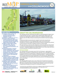 Figure 1  ABOUT THE COLLINGWOOD BIA The Collingwood Business Improvement Area (BIA) runs along Kingsway from Rupert Street to Boundary Road (see Figure 1). The BIA comprises approximately 34,600 residents, 349 businesses