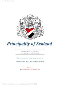 North Sea / Northern Europe / Principality of Sealand / Western Europe / Deutsche Telekom / Kleinmachnow / Reichspost / Bonn / Principality / Government / Geography of Europe / Computer law