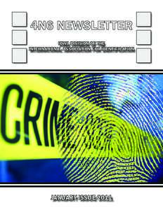 IOWA DIVISION OF THE INTERNATIONAL ASSOCIATION FOR IDENTIFICATION JANUARY ISSUE 2011  International IAI Conference