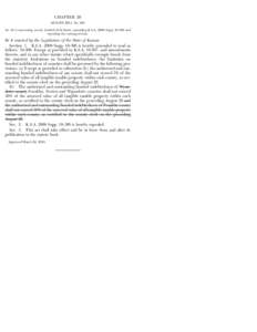 CHAPTER 20 SENATE BILL No. 463 AN ACT concerning county bonded debt limits; amending K.S.A[removed]Supp[removed]and repealing the existing section.  Be it enacted by the Legislature of the State of Kansas: