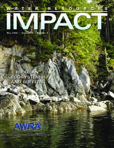 Environment / Riparian / Conservation / Hydrology / American Water Resources Association / Water supply and sanitation in the United States / Riparian zone / Robert M. Hirsch / Riparian forest / Systems ecology / Habitats / Water