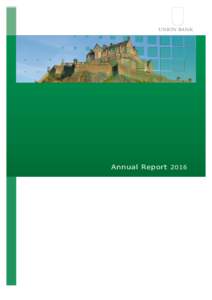UNION BANK  Annual Report 2016 Union Bank AG – Annual Report 2016