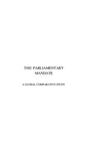Government / Politics / Parliament of the United Kingdom / Anders Johnsson / Belgian Senate / Parliament of Singapore / Grand National Assembly of Turkey / Parliament of Canada / Parliamentary assemblies / Elections / Inter-Parliamentary Union
