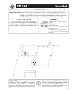 CM[removed]Mini-Mart RULES: USPSA Handgun Competition Rules, current edition COURSE DESIGNER: Mike Knupp—Modifications by US Design Team