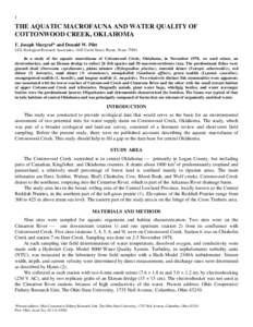 Centrarchidae / Cimarron River / Western mosquitofish / Logan County /  Oklahoma / Cimarron / Longear sunfish / Lepomis / Geography of Oklahoma / Geography of the United States / Fish