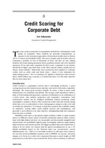 Credit / Personal finance / United States housing bubble / Merton Model / Credit rating agency / Credit score / Credit risk / Valuation / High-yield debt / Financial economics / Finance / Economics