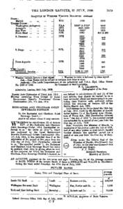 THE LONDON GAZETTE, 27 JULY, 1920. SCHEDULE OF WIRELESS WEATHER BULLETINS- continued. SPAIN :