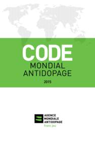 CODE mondial antidopage 2015  CODE