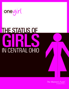 the status of  girls in central Ohio  The Status of Girls in Central Ohio