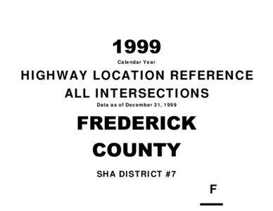 Calendar Year  HIGHWAY LOCATION REFERENCE