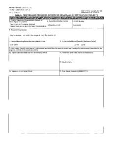 RECIPIENT NAME:Troy Cablevision, Inc. AWARD NUMBER: NT10BIX5570128 0MB CONTROL NUMBER: [removed]EXPIRATION DATE: 12/31/2D13