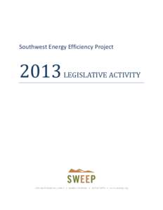 Southwest Energy Efficiency Project  2013