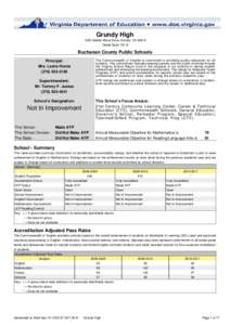 Education reform / No Child Left Behind Act / New Bridge Middle School / Penn Manor School District / Standards-based education / Education / Adequate Yearly Progress