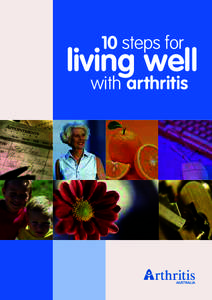 10 steps for  living well with arthritis  › contents