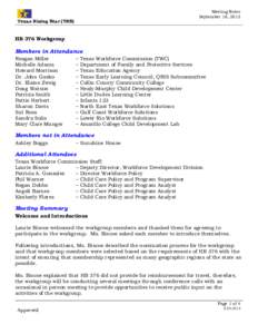 Texas Workforce Commission / Unemployment in the United States