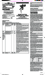 60113_37449_leaflet_MPL_V02 100% 270 x 460mm_62% A4 _89% A3_28folding to 90 x 115mm)  CONDITIONS OF USE BY AUTHORISED PERSONS For termite treatments the pest control operator must be licensed under state le