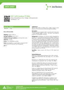 HIV-1 p24 (residues[removed]Human Immunodeficiency Virus 1 Antigen, nucleocapsid protein recombinant, E. coli Cat. No.